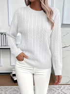 Soft Knit Minimal Sweater — Clean Look