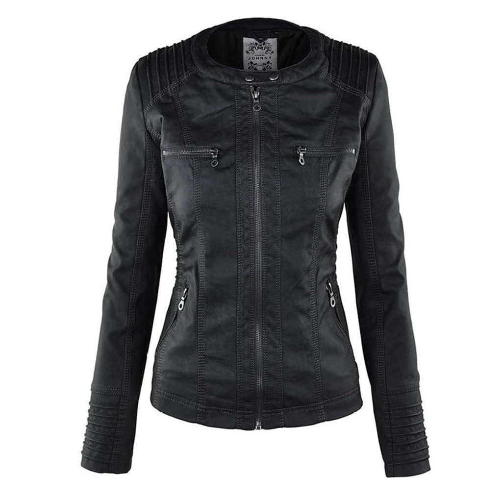 Lise™ | Elegant Leather jacket