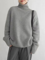 Isabella - High Collar Cashmere