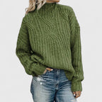 Crew Neck Knit Sweater — Classic Warmth
