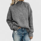 Crew Neck Knit Sweater — Classic Warmth