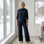 Sofia | Cozy Two-Piece Turtleneck Travel Set