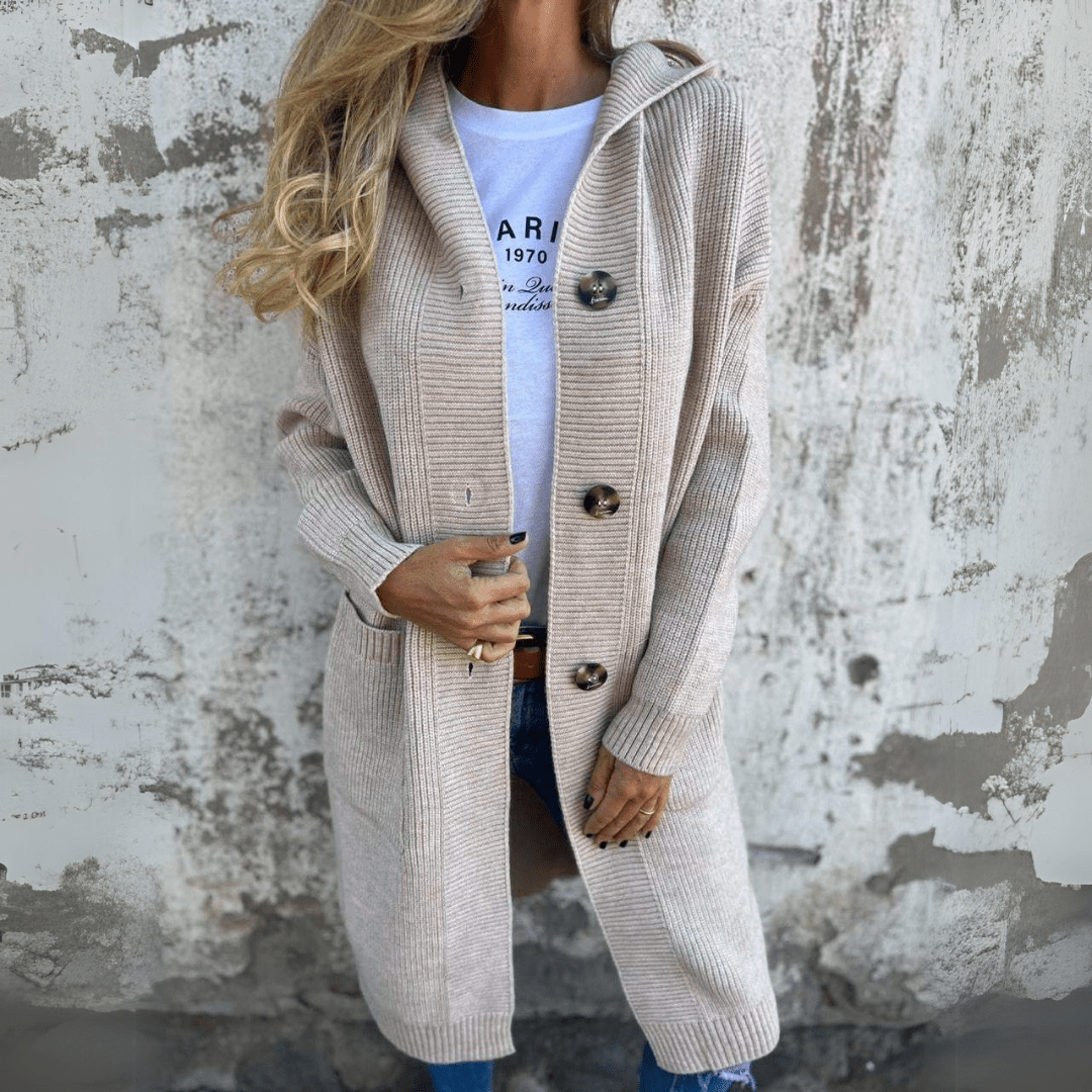MONICA | Long Chic Cardigan Jacket